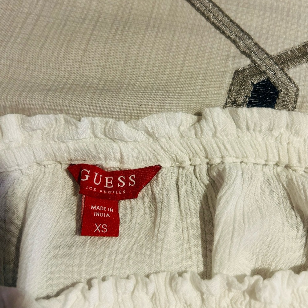 Guess White XS Blouse